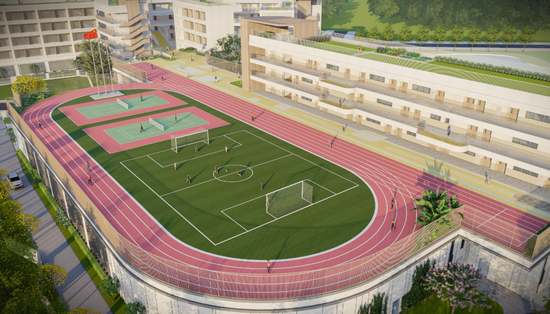光明区田寮小学改扩建项目效果图