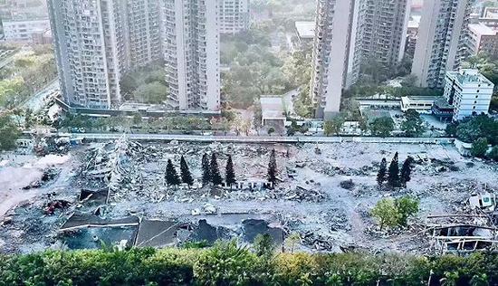 <此次拆除项目俯瞰图,来源网络>