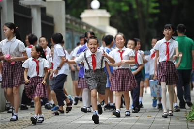 规划意见有望为学生创造更好的教学环境。广州日报全媒体记者轩慧摄