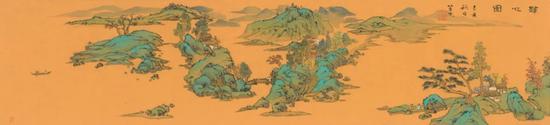 《归心图》 70x16cm 纸本 2019