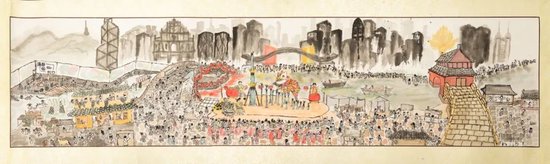 △深圳湾学校学子作品《湾区共生》