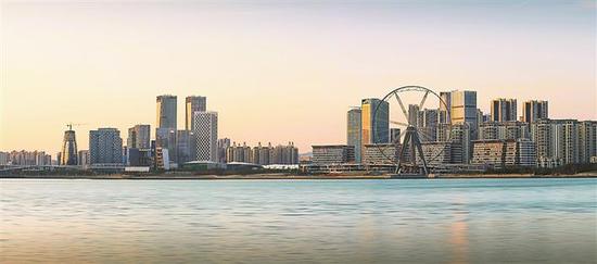 ▲滨海文化公园惊艳亮相,市民多了一个休闲娱乐的好去处。受访单位供图