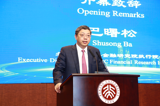 北京大学汇丰金融研究院执行院长巴曙松致辞