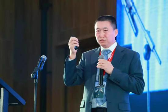 新奥生态控股股份有限公司CEO于建潮作题为《中国LNG通道格局展望及数字化机遇》的主旨发言