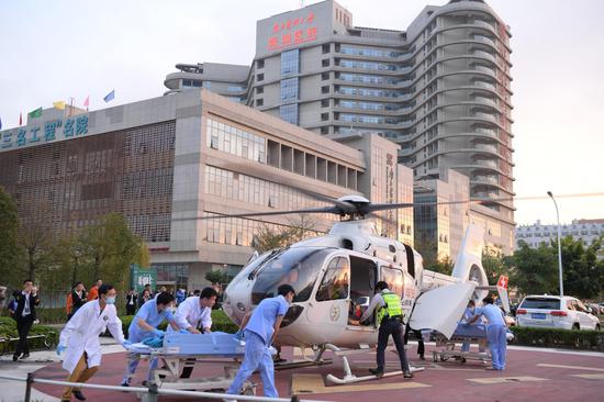 南医大深圳医院是深圳首家空中救援基地