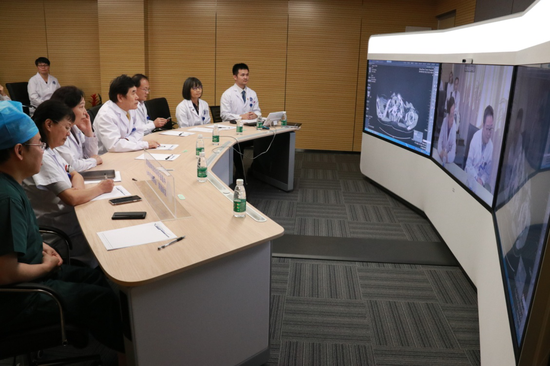 2018年11月9日,中国医学科学院肿瘤医院深圳医院远程会诊正式启动