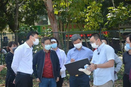 深圳市文化广电旅游体育局巡视员韩星元带队调研