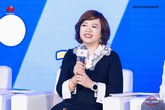 华为云全球Marketing与销售服务总裁石冀琳
