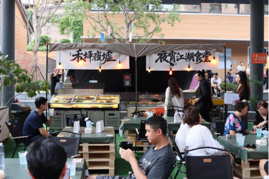 深圳坂田禾坪老屋文化商业区-禾坪集市夜墟剪影