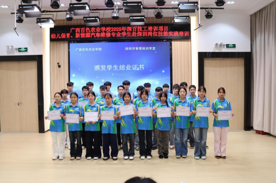 图：结业典礼现场