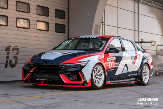 现代N统规赛比赛用车——Elantra N1统规赛赛车