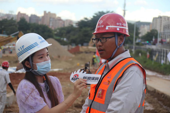 中交一航局项目副总工、楼村湿地公园改建工程项目负责人程里浩