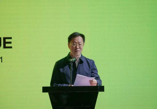 深圳市委宣传部副部长陈金海发表开幕致辞