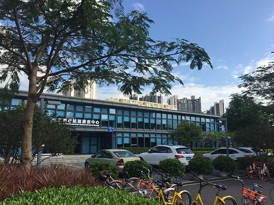 位于前海的公司注册地,此处有14万余家公司。