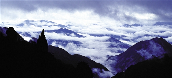 三清山冬季风光 许志伟 摄