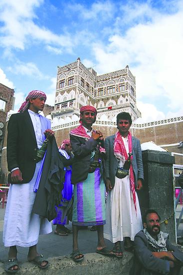 也门男子裹裙穿了600年