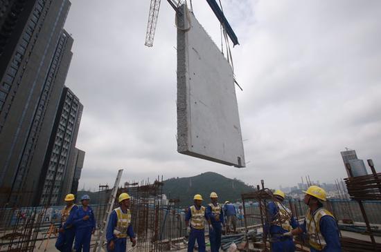 现代建筑工法现身深圳