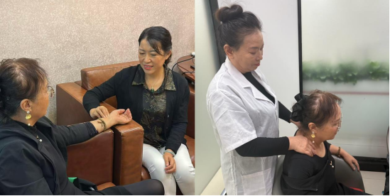 工行深圳莲塘支行开展中医问诊推拿沙龙