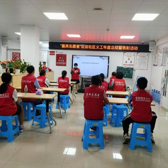 获奖志愿者代表发言