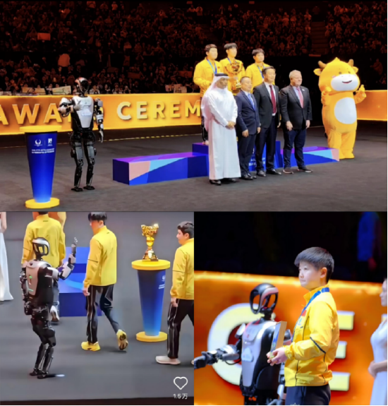 乐聚“夸父”亮相深圳乒乓球亚洲杯&nbsp;