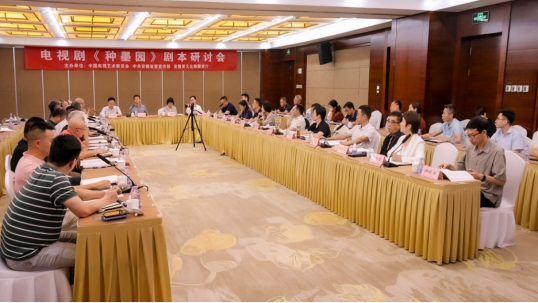 图：电视剧《种墨园》剧本研讨会现场