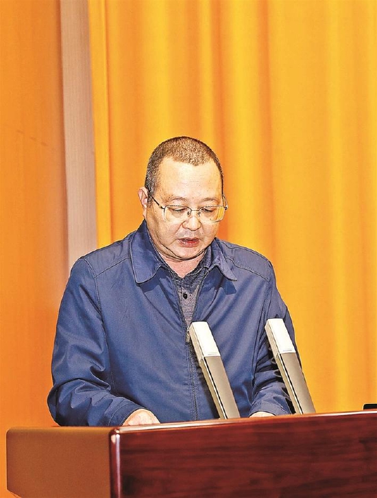 玉塘街道党工委书记刘琨。