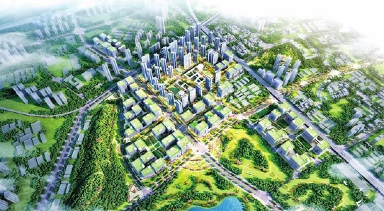 马田薯田埔片区效果图。