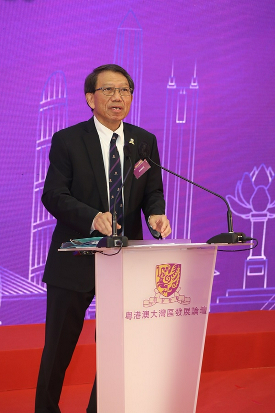 段崇智教授致欢迎辞