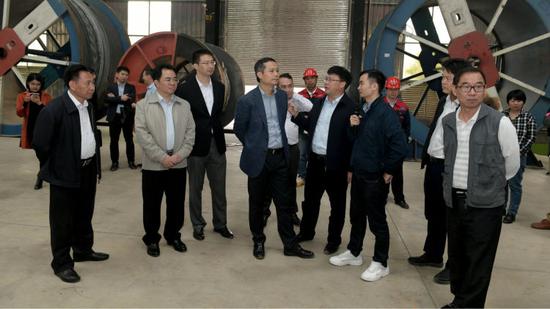 Δ2018年11月17日，宝安区委书记姚任调研宝龙产业转移园。