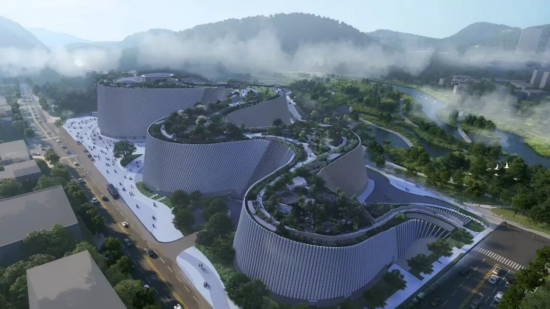 　　图为深圳自然博物馆示意图