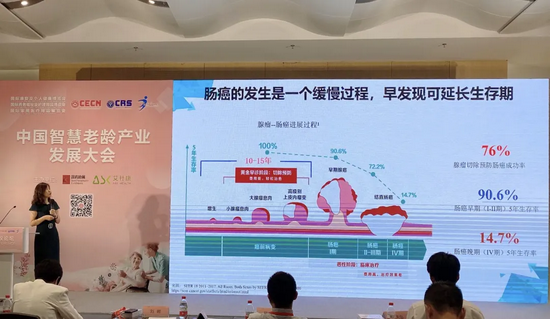 刘娜介绍肠癌是一种可防可控的癌症