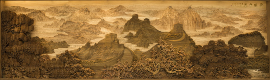 陆光正作品《锦绣中华》