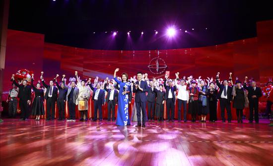 颁奖盛典现场