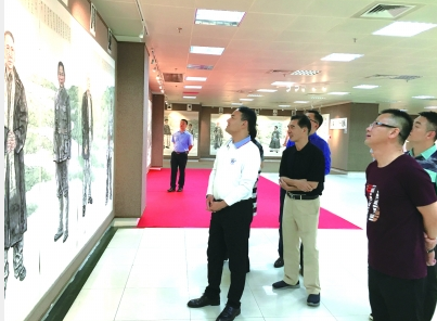大芬美术馆常年举办画展