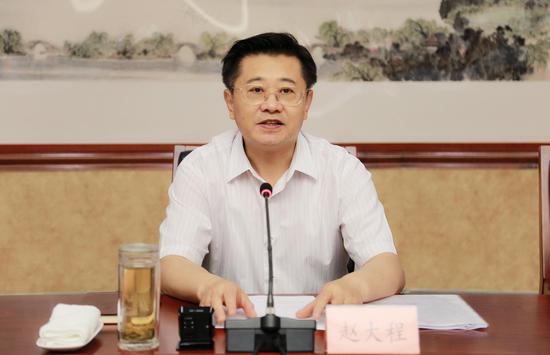 图为司法部党组成员、副部长赵大程在广东、浙江两省调研司法行政工作