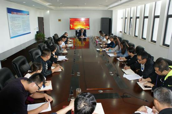 介休法院召开扫黑除恶专项斗争第二次推进会