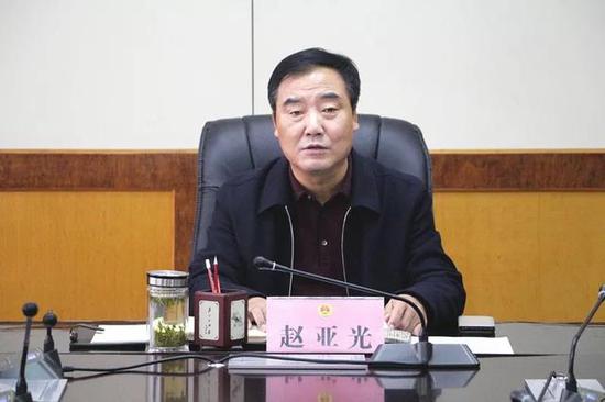 市检察院党组书记、检察长赵亚光讲话
