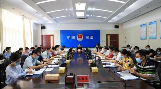 (6月24日,南宁市司法局党组召开2020年第十一次会议)