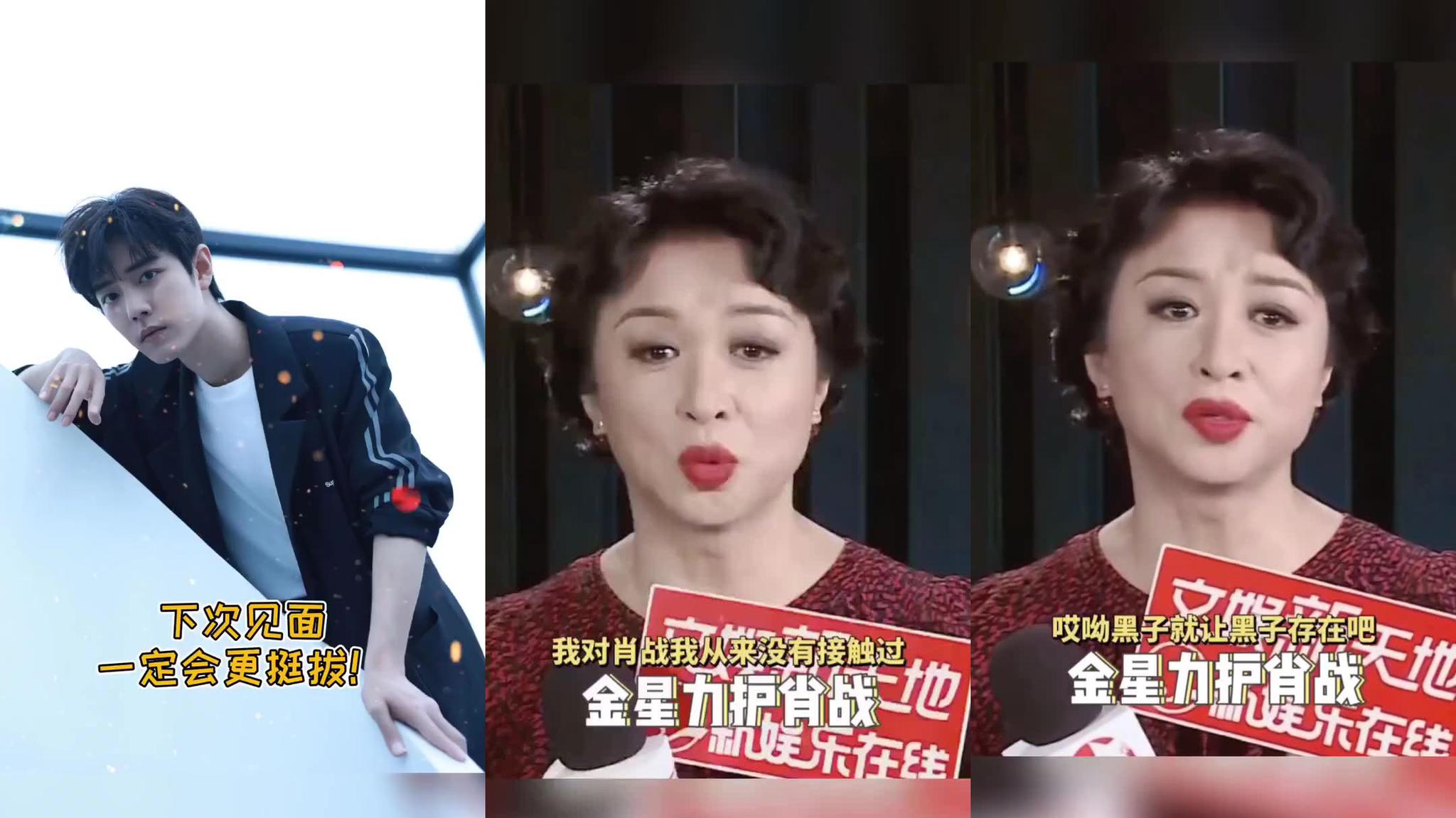 金星谈及肖战如果想吃这碗饭就需要强大的内心