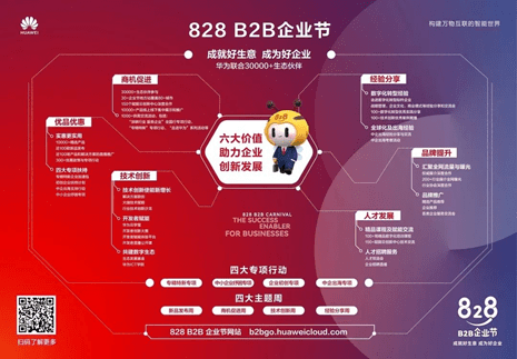 四川 828 B2B 企业节服务提速 华为云携手致远互联打造智慧办公新典范