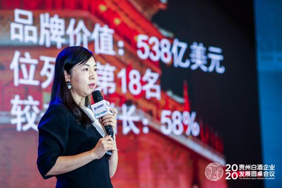 ▲凯度中国CEO兼Brand Z全球总裁王幸演讲。