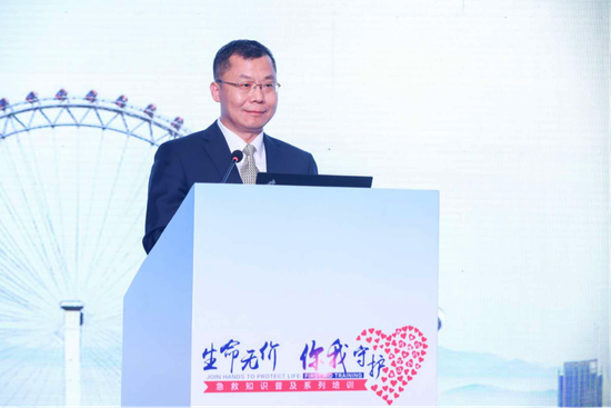 图5 天津市卫生健康委员会二级巡视员王增田