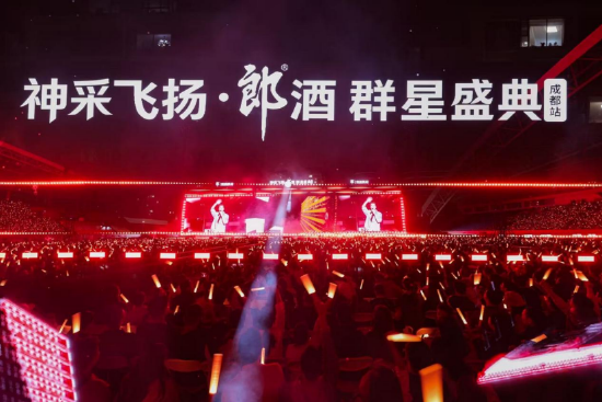 神采飞扬，热爱续航！郎酒群星演唱会多城接力唱响