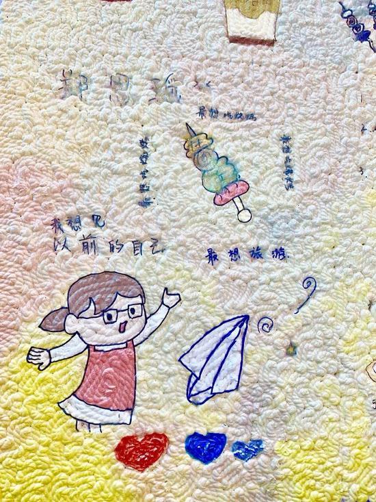 《用生命书写的希波克拉底誓言》壁画(局部)