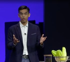 IBM副总裁、IBM印度及新加坡研究院、IBM印度CTO Sriram Raghavan:“每年有1500亿个橙子被浪费,但被浪费的不仅仅是橙子,更有为了生产这些橙子所投入的人力、资金、以及土地、能源、水等宝贵的自然资源。”