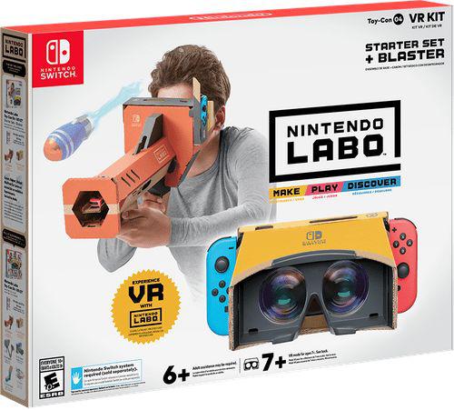 任天堂发布的Switch LABO VR套装