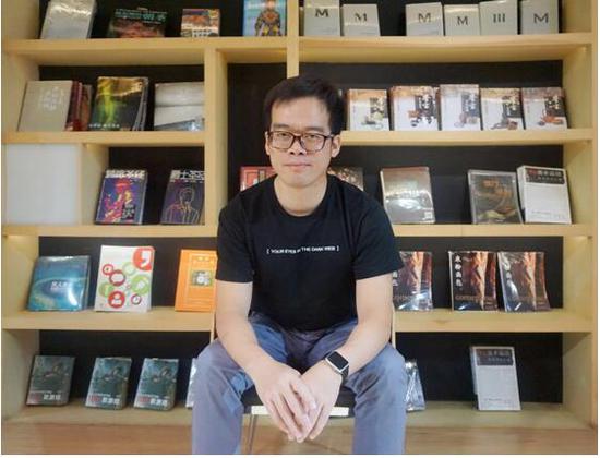 图为威胁猎人CEO毕裕