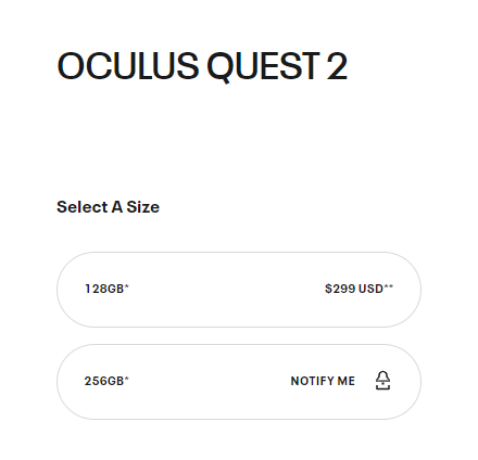 Quest 2 128GB版本正式发售_新浪VR_手机新浪网