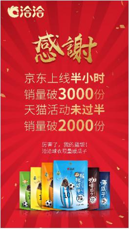 洽洽611千人购战报