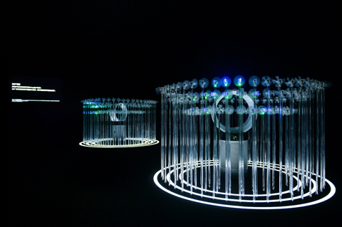 风力发电风车实验-350度环绕喷射